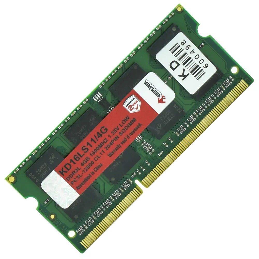 Imagem 3 de 3 do produto Memória Ram Para Notebook Keepdata Ddr3l 4gb 1600mhz - Kd16ls11/4g