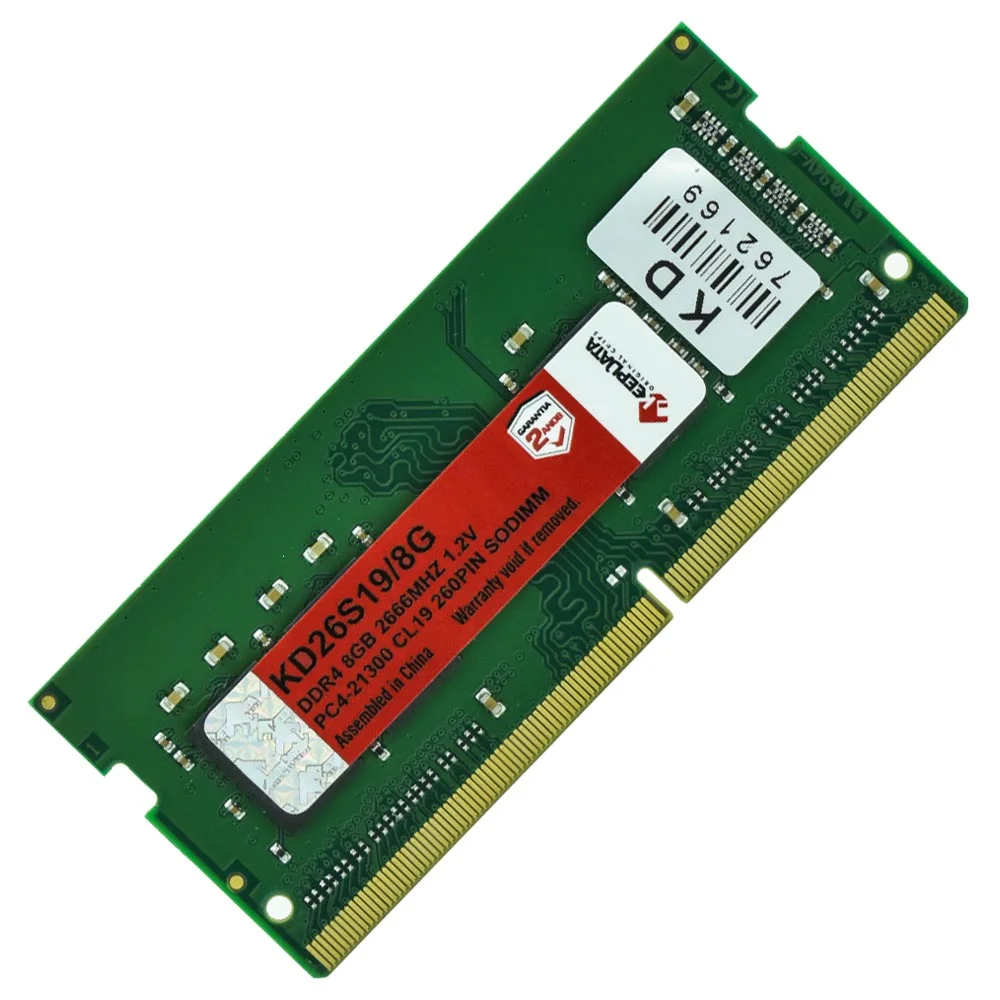 Imagem 3 de 3 do produto Memória Ram Para Notebook Keepdata Ddr4 8GB 2666mhz - Kd26s19/8g