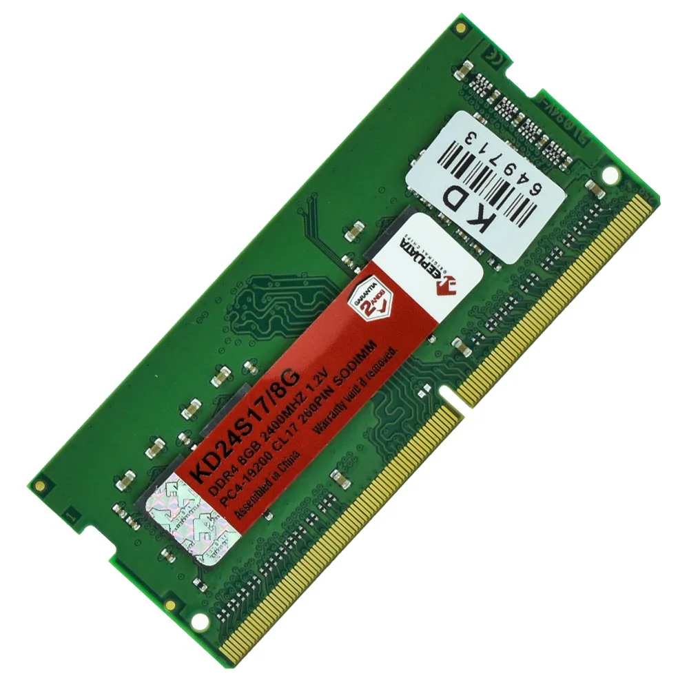 Imagem 3 de 3 do produto Memória Ram Para Notebook Keepdata Ddr4 8GB 2400mhz - Kd24s17/8g