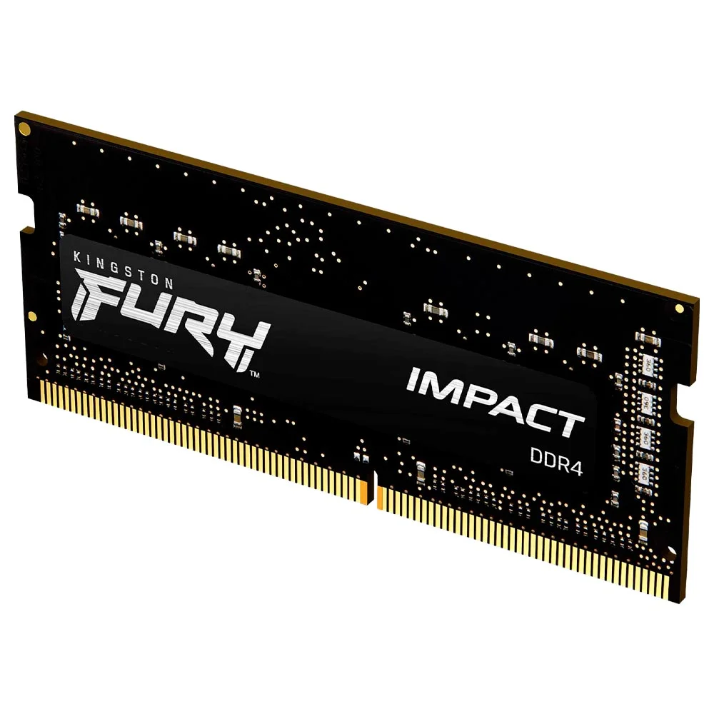 Imagem 2 de 3 do produto Memória Ram Para Notebook Kingston Fury Impact Ddr4 8GB 3200mhz - Preto (kf432s20ib/8)