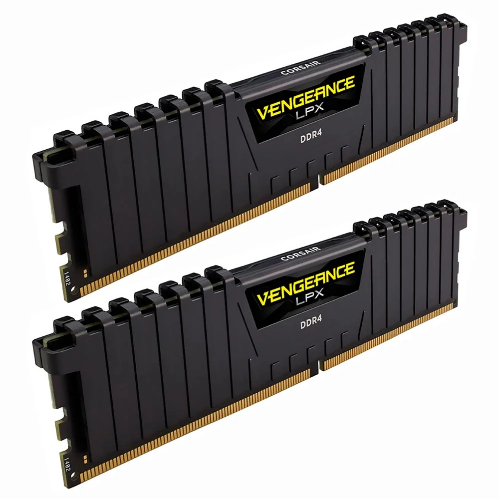 Imagem 2 de 3 do produto Memória Ram Corsair Vengeance Lpx Ddr4 32gb (2x16gb) 3200mhz - Preto (cmk32gx4m2e3200c16)