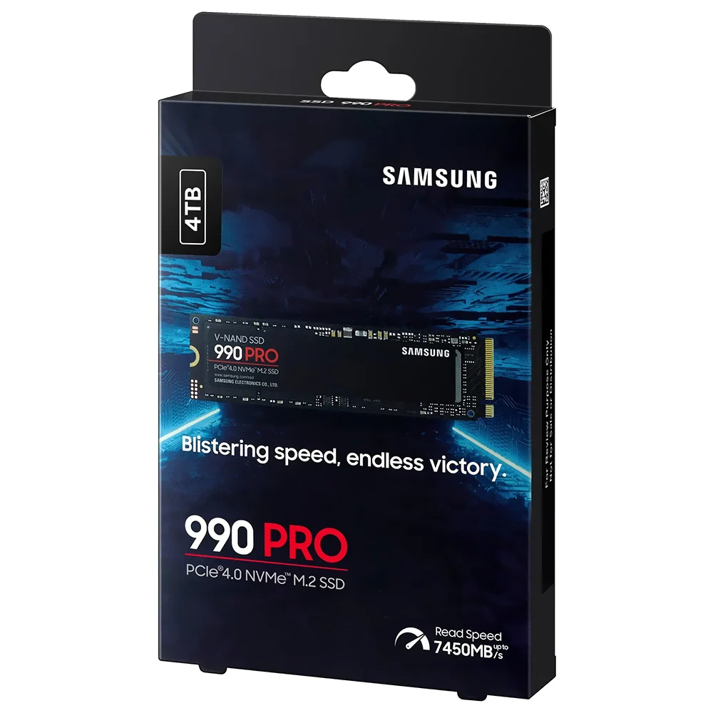 Imagem 2 de 3 do produto SSD Samsung M.2 4TB 990 Pro Nvme - Mz-v9p4t0b/am