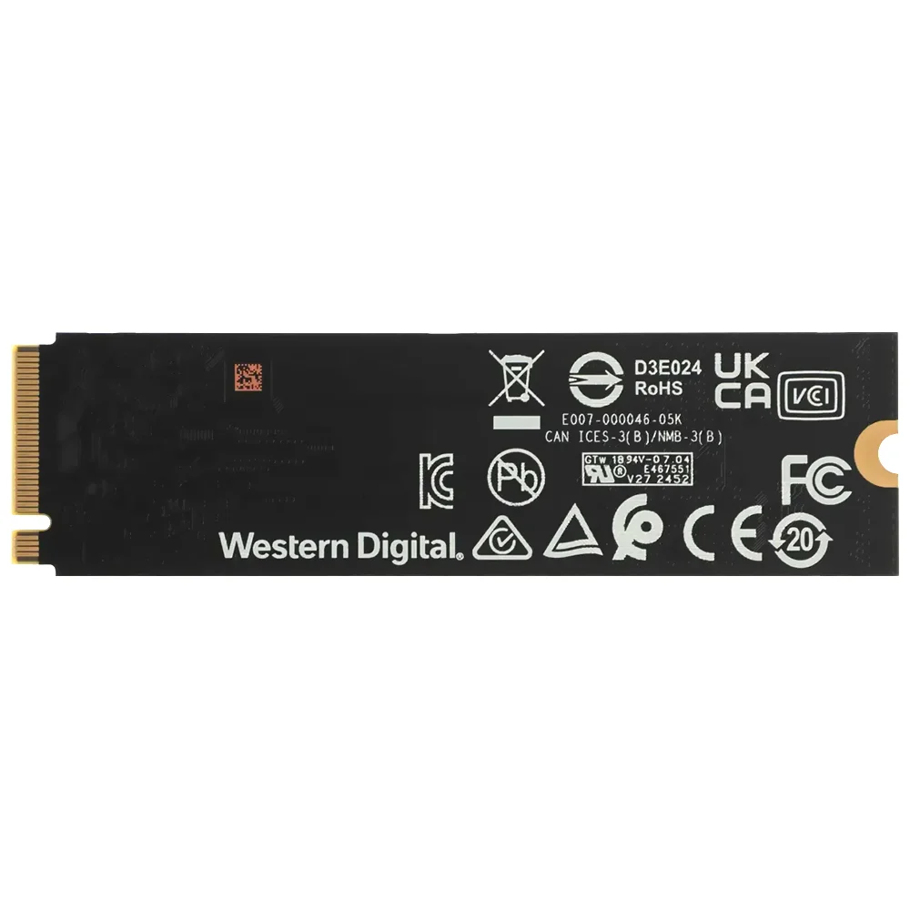 Imagem 2 de 3 do produto SSD WD M.2 500gb Western Green Nvme - Wds500g4g0e