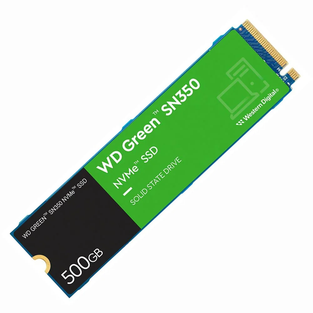 Imagem 2 de 3 do produto SSD WD M.2 500gb Sn350 Green Nvme - Wds500g2g0c