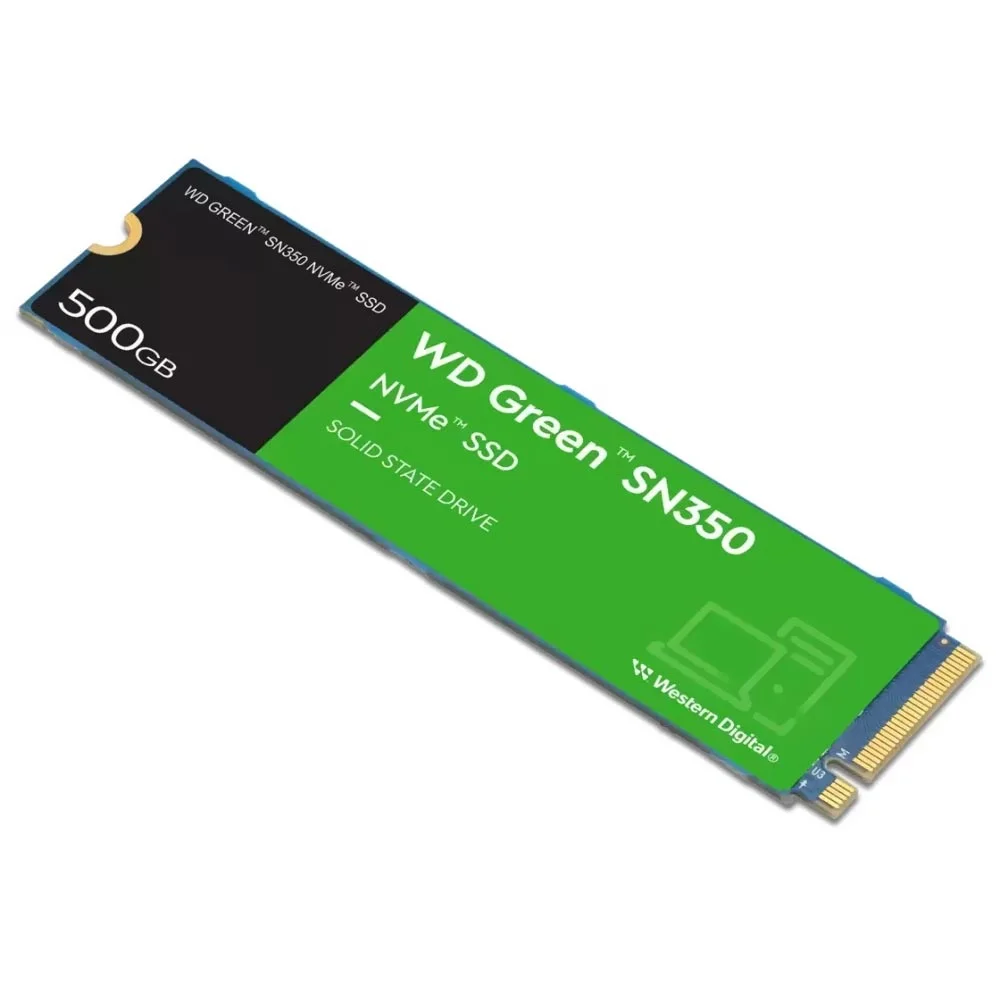 Imagem 3 de 3 do produto SSD WD M.2 500gb Sn350 Green Nvme - Wds500g2g0c