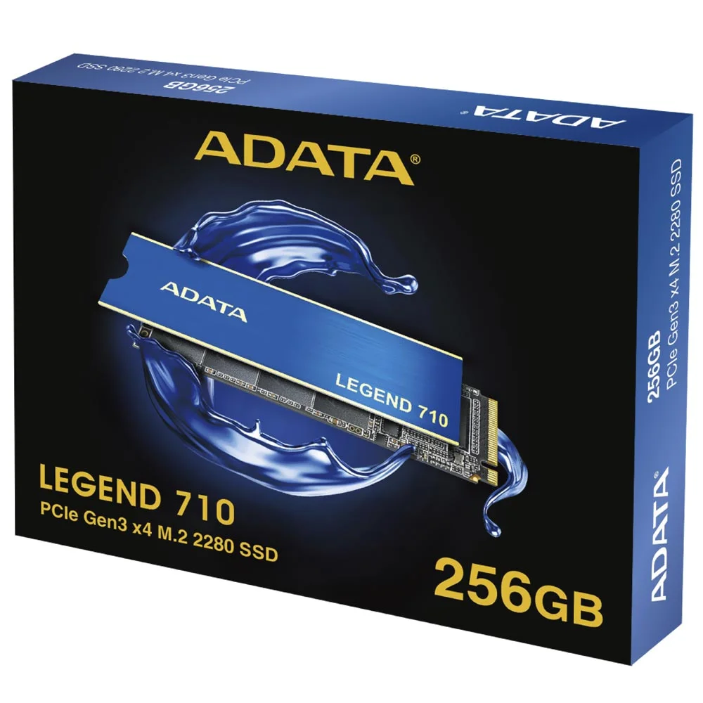 Imagem 2 de 3 do produto SSD Adata M.2 256gb Legend 710 Nvme - Aleg-710-256gcs