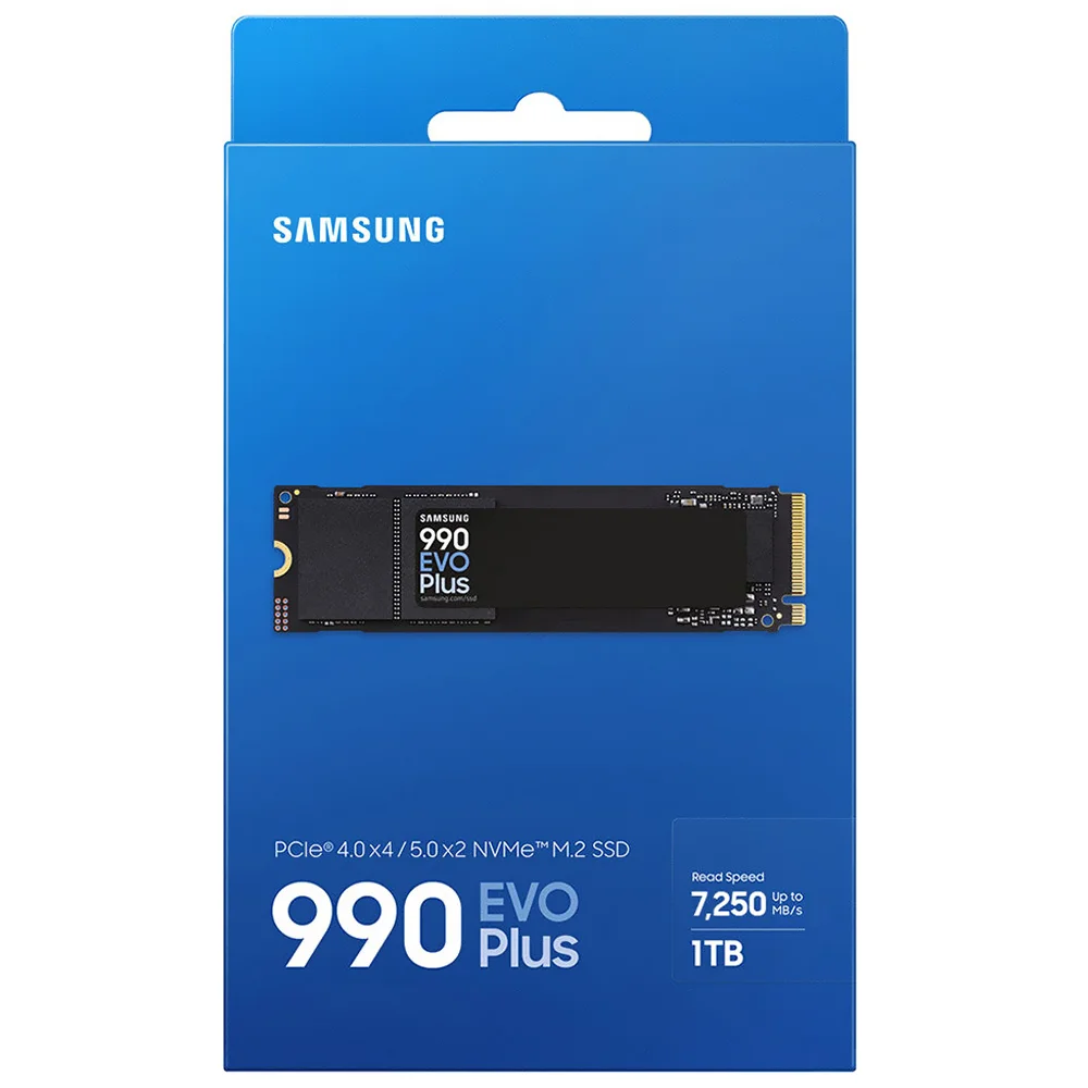 Imagem 2 de 3 do produto SSD Samsung M.2 1TB 990 Evo Plus Nvme - Mz-v9s1t0b/am
