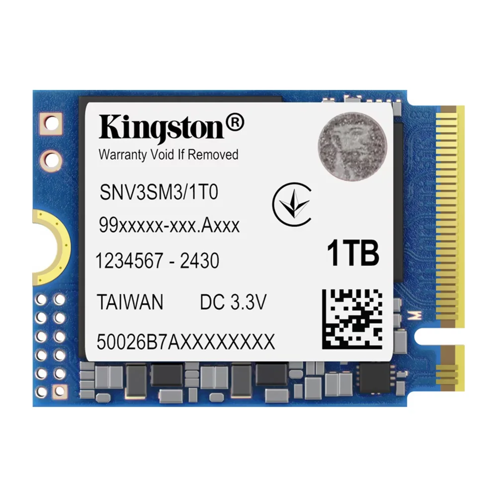 Imagem 2 de 3 do produto SSD Kingston M.2 1TB Nv3 Nvme - Snv3sm3/1t0