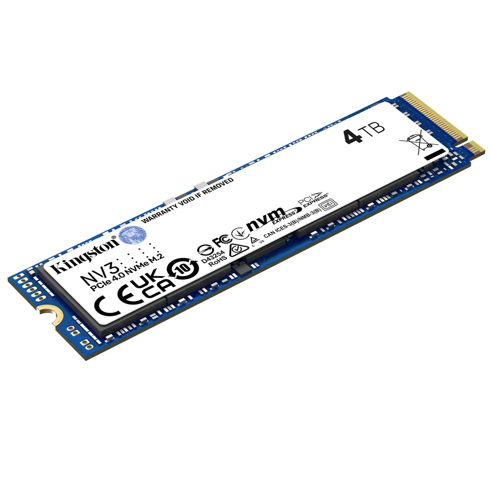 Imagem 3 de 3 do produto SSD Kingston M.2 4TB Nv3 Nvme - Snv3s/4000g