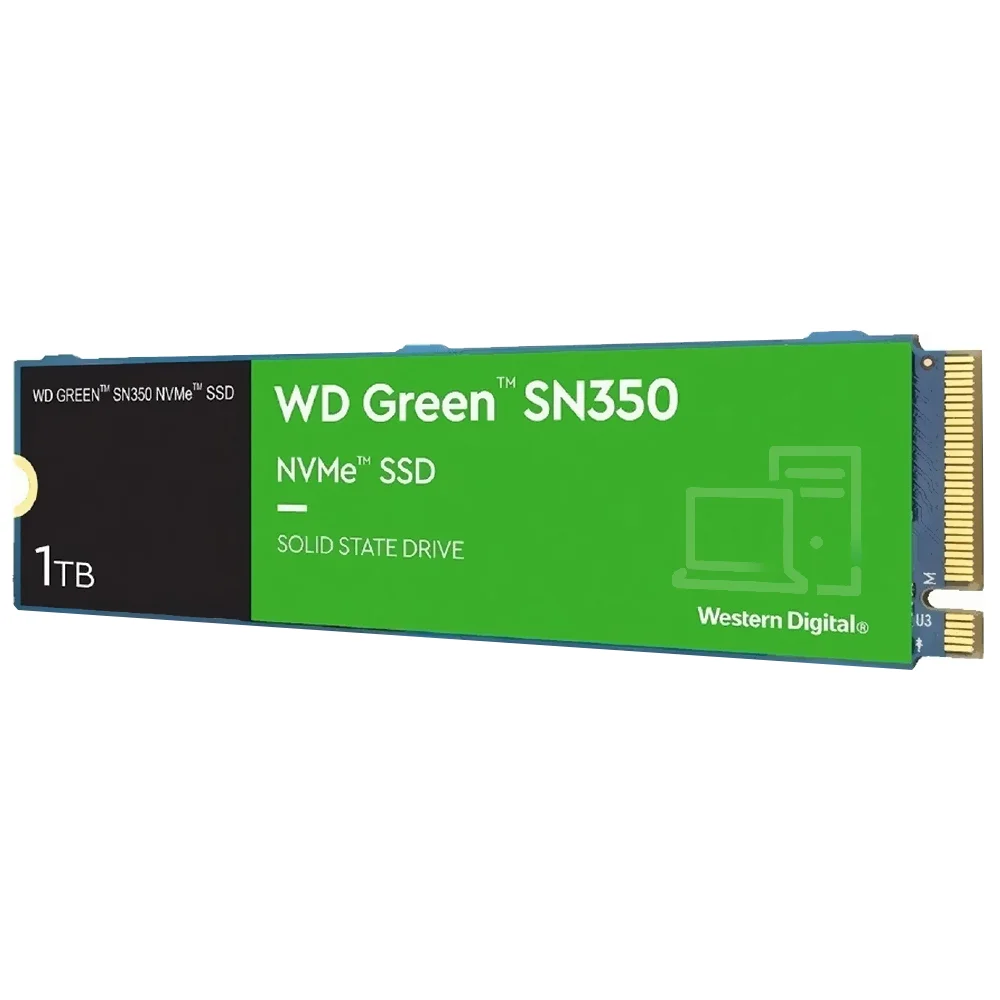 Imagem 3 de 3 do produto SSD WD M.2 1TB Sn350 Green Nvme - Wds100t2g0c