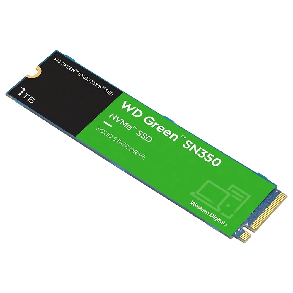 Imagem 2 de 3 do produto SSD WD M.2 1TB Sn350 Green Nvme - Wds100t3g0c