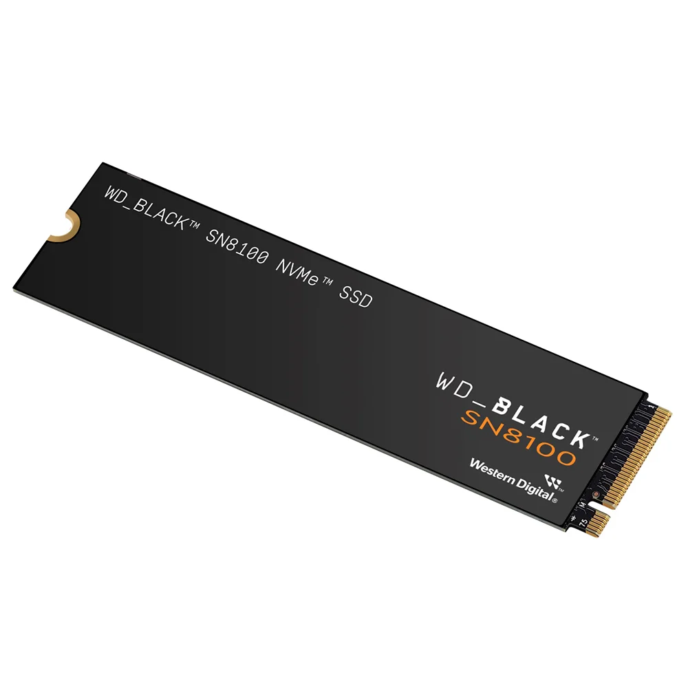 Imagem 2 de 3 do produto SSD WD M.2 1TB Black Sn8100 Nvme - Wds100t1x0m