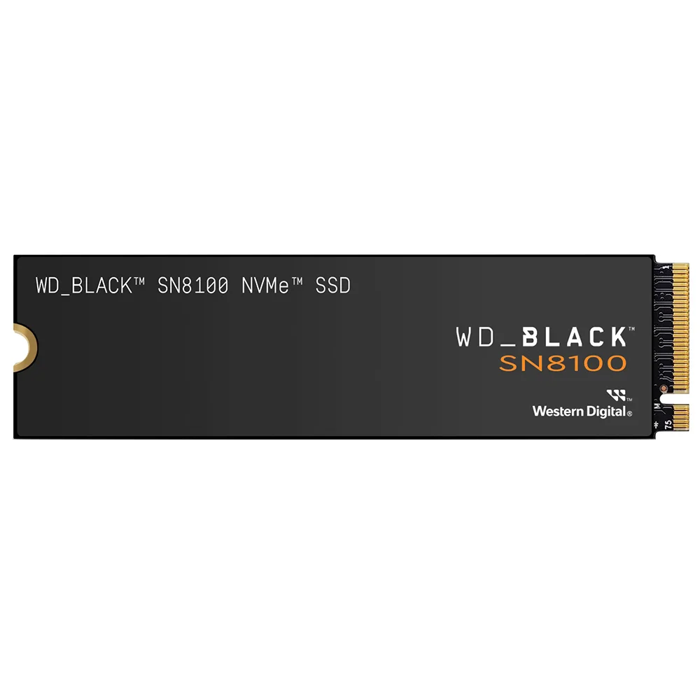 Imagem 3 de 3 do produto SSD WD M.2 1TB Black Sn8100 Nvme - Wds100t1x0m
