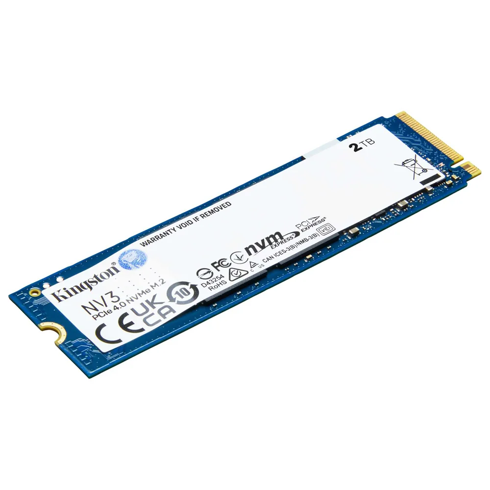 Imagem 3 de 3 do produto SSD Kingston M.2 2TB Nv3 Nvme - Snv3s/2000g