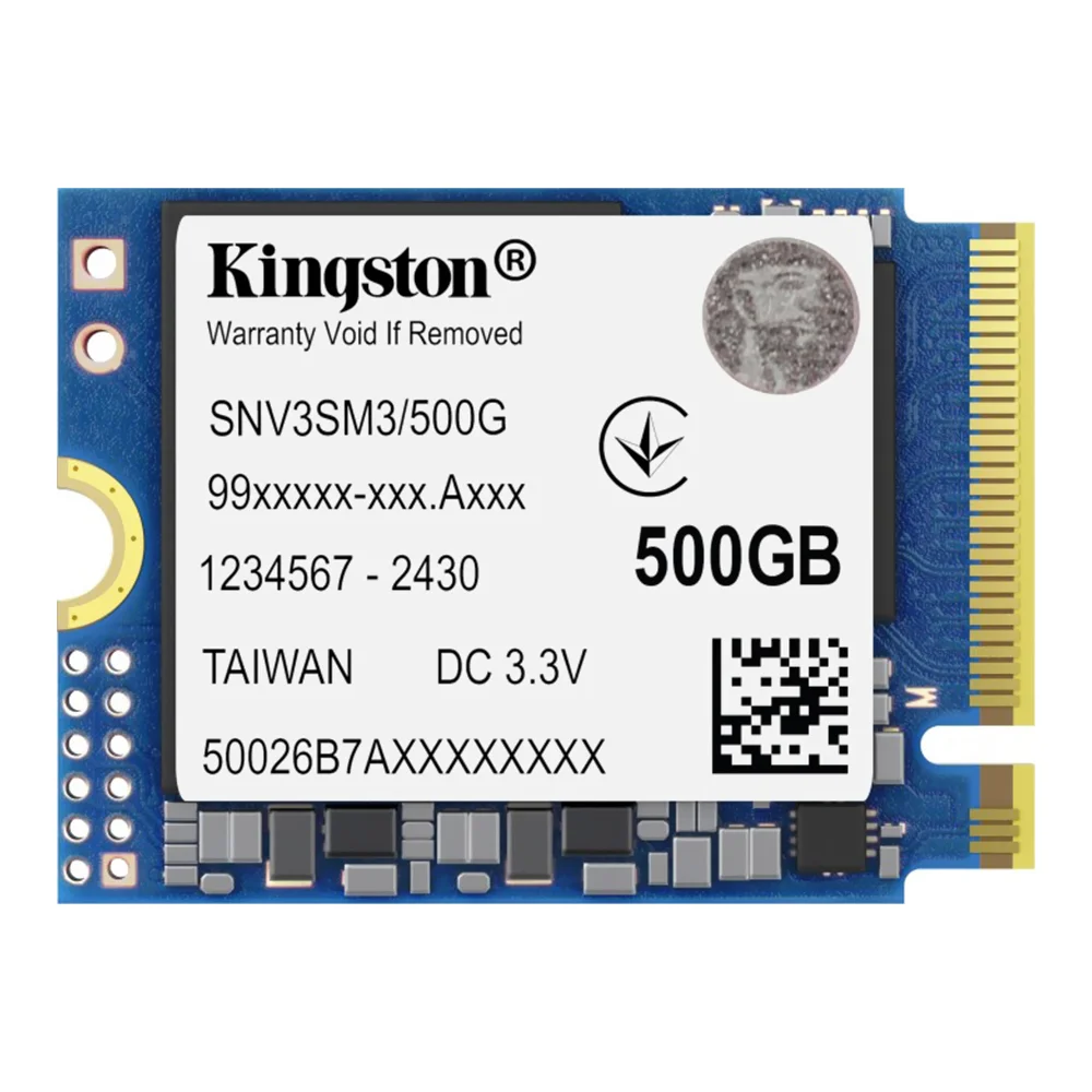 Imagem 3 de 3 do produto SSD Kingston M.2 500gb Nv3 Mini Nvme - Snv3sm3/500g