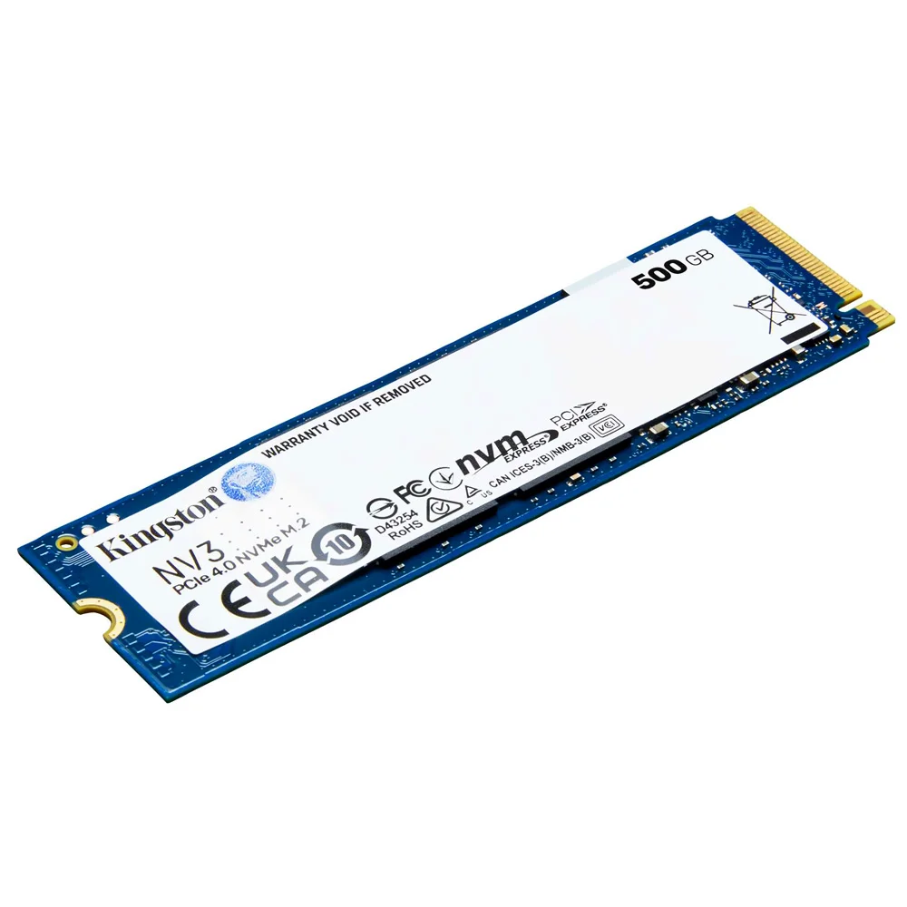 Imagem 3 de 3 do produto SSD Kingston M.2 500gb Nv3 Nvme - Snv3s/500g
