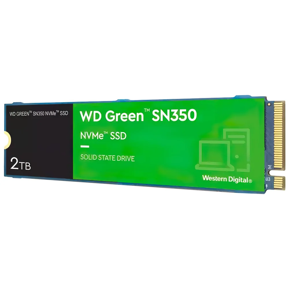 Imagem 3 de 3 do produto SSD WD M.2 2TB Sn350 Green Nvme - Wds200t3g0c