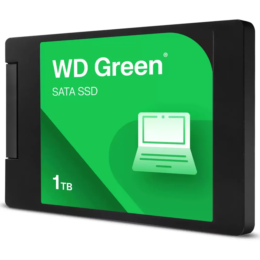 Imagem 3 de 3 do produto SSD WD 1TB Western Green 2.5" Sata 3 - Wds100t5g0a