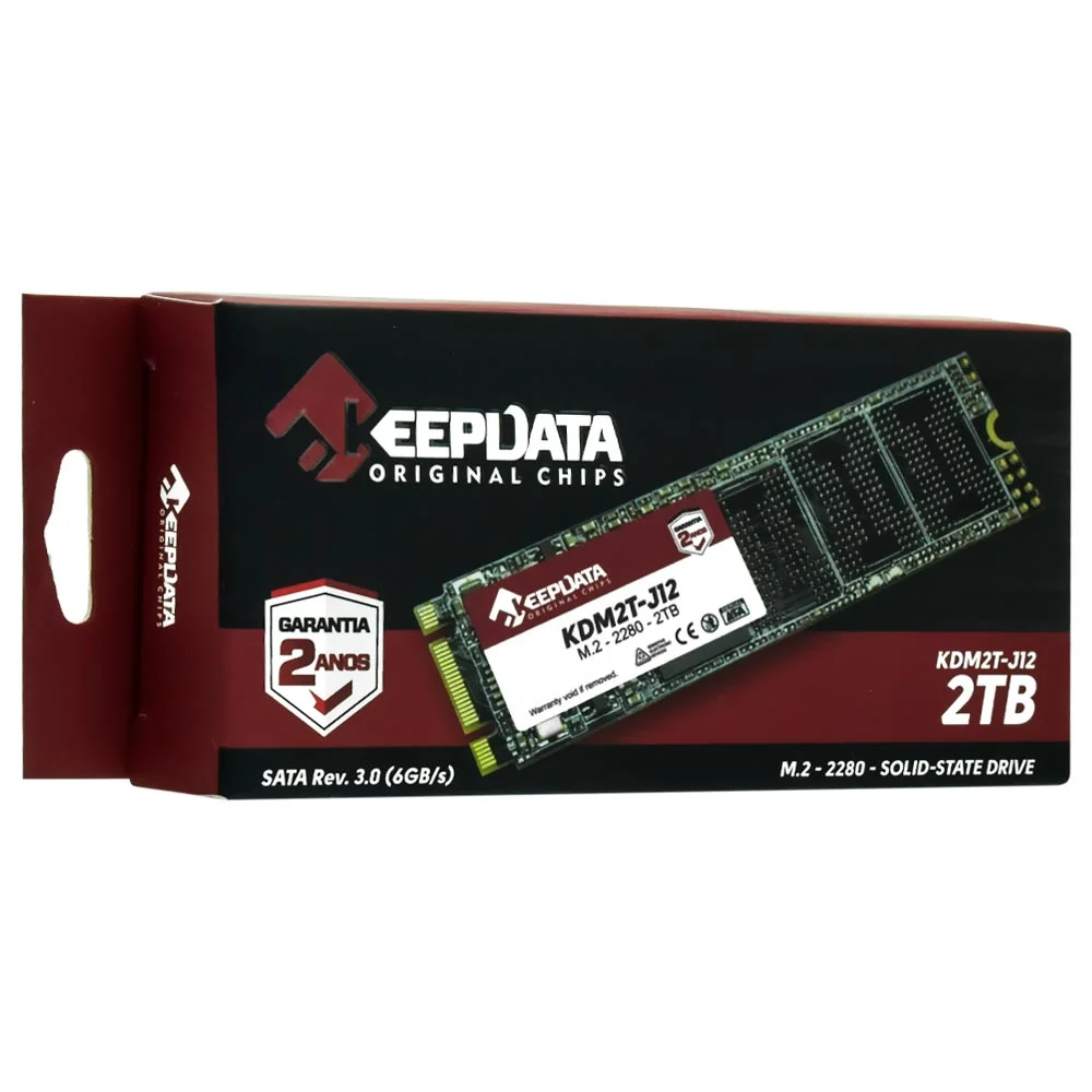 Imagem 2 de 3 do produto SSD Keepdata M.2 2TB Sata 3 - Kdm2t-j12