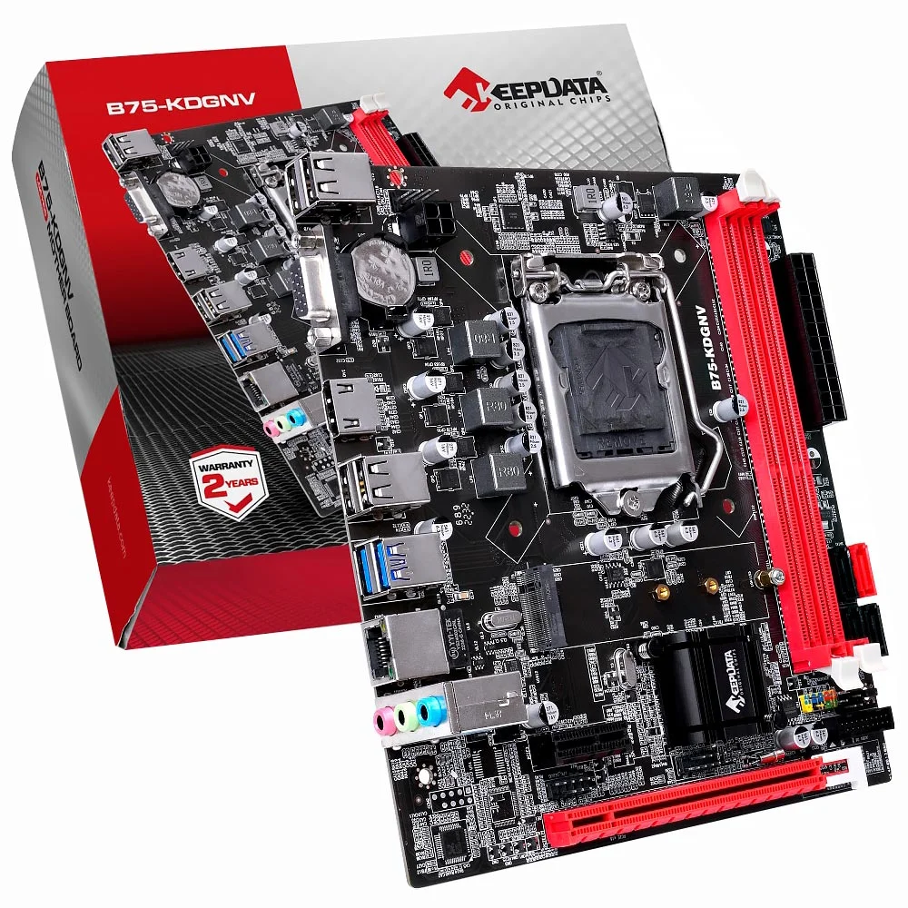 Placa Mãe Keepdata B75-kdgnv Socket LGA 1155 / Vga / Ddr3