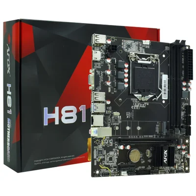 Placa Mãe Afox Ih81-ma5-v4 Socket LGA 1150 / Vga / Ddr3