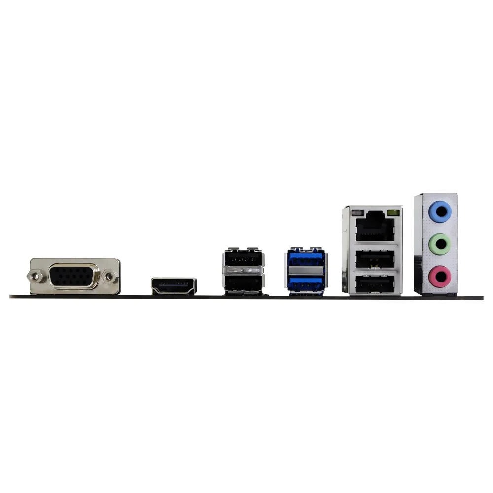Imagem 2 de 3 do produto Placa Mãe Biostar H610mhc Socket LGA  1700 Ddr4 Micro Atx 2x Dimm 64gb PCie 4.0 Usb 3.2 HDMI Áudio 7.1
