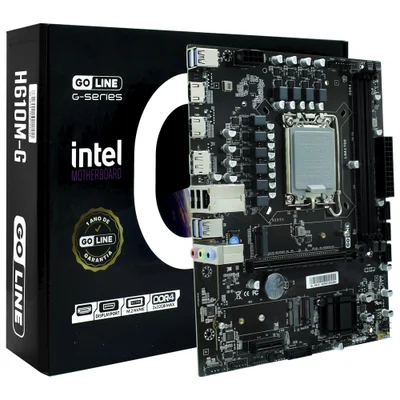 Placa Mãe Goline H610m-g Socket LGA  1700 / Ddr4