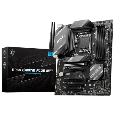 Placa Mãe Msi B760 Gaming Plus Wi-fi Socket LGA 1700 / Ddr5