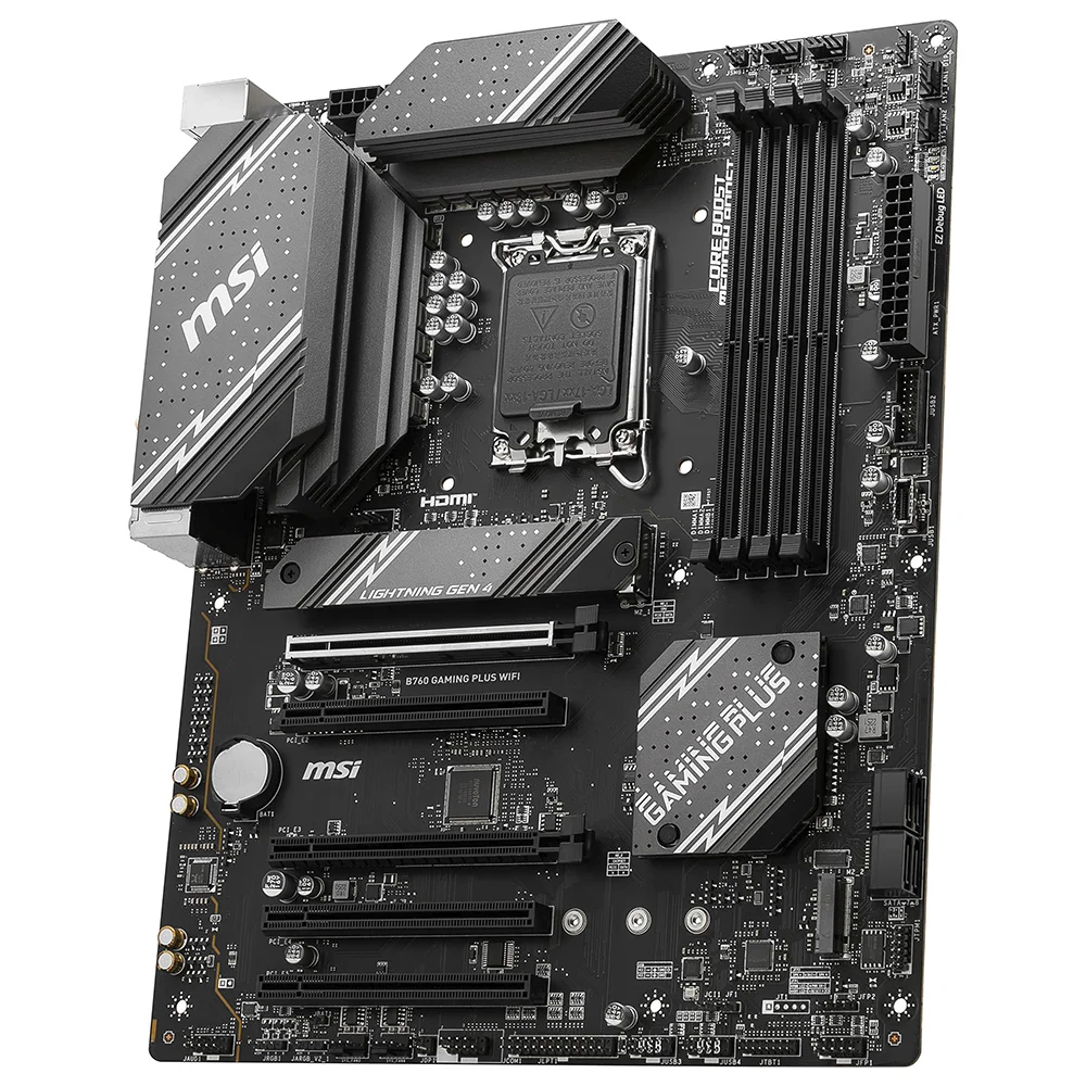 Imagem 3 de 3 do produto Placa Mãe Msi B760 Gaming Plus Wi-fi Socket LGA  1700 / Ddr5