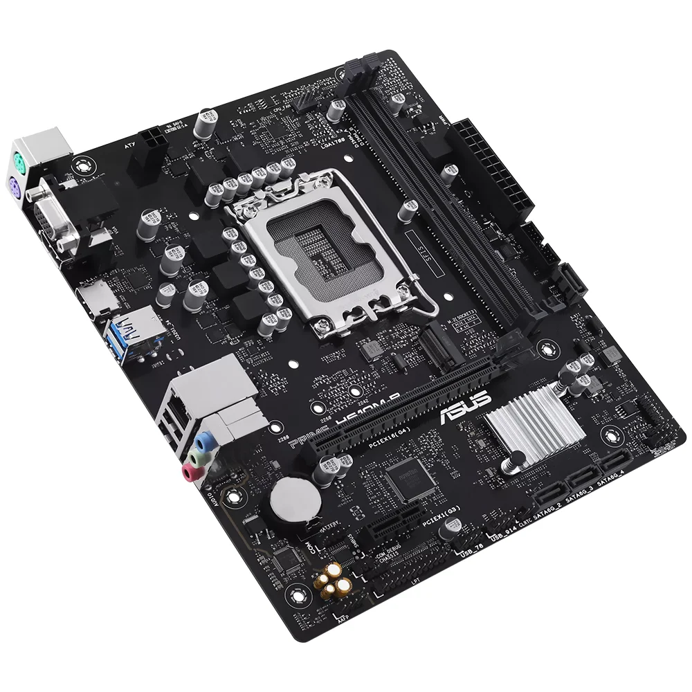 Imagem 2 de 3 do produto Placa Mãe Asus Prime H610m-r Socket LGA  1700 Ddr5 Micro Atx 2x Dimm PCie 4.0 Usb 3.2 Gen 1 HDMI