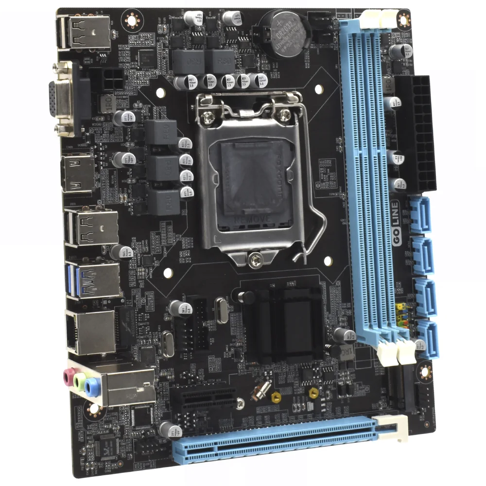 Imagem 3 de 3 do produto Placa Mãe Goline Gl-h110m-gd3 Socket LGA  1151 / Vga / Ddr3