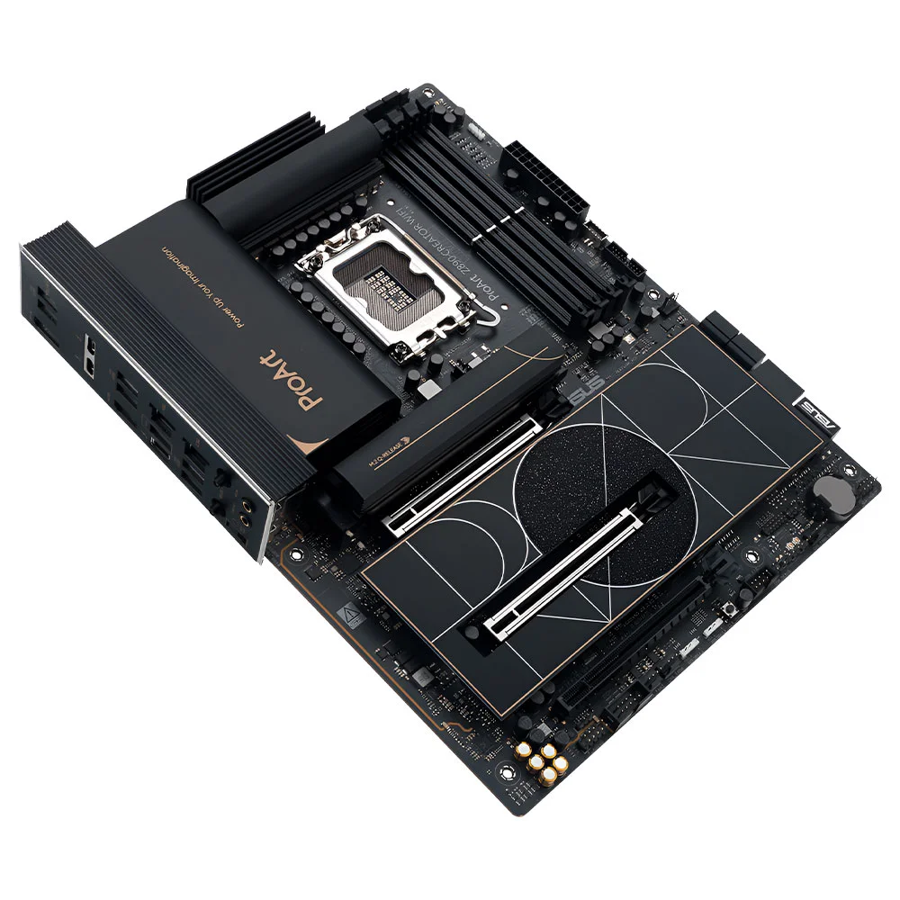 Imagem 3 de 3 do produto Placa Mãe Asus Proart Z890-creator Wi-fi Socket LGA  1851 Ddr5 Atx Wi-fi 6 Bluetooth 5.2 4x M.2 RGB Gamer Profissional