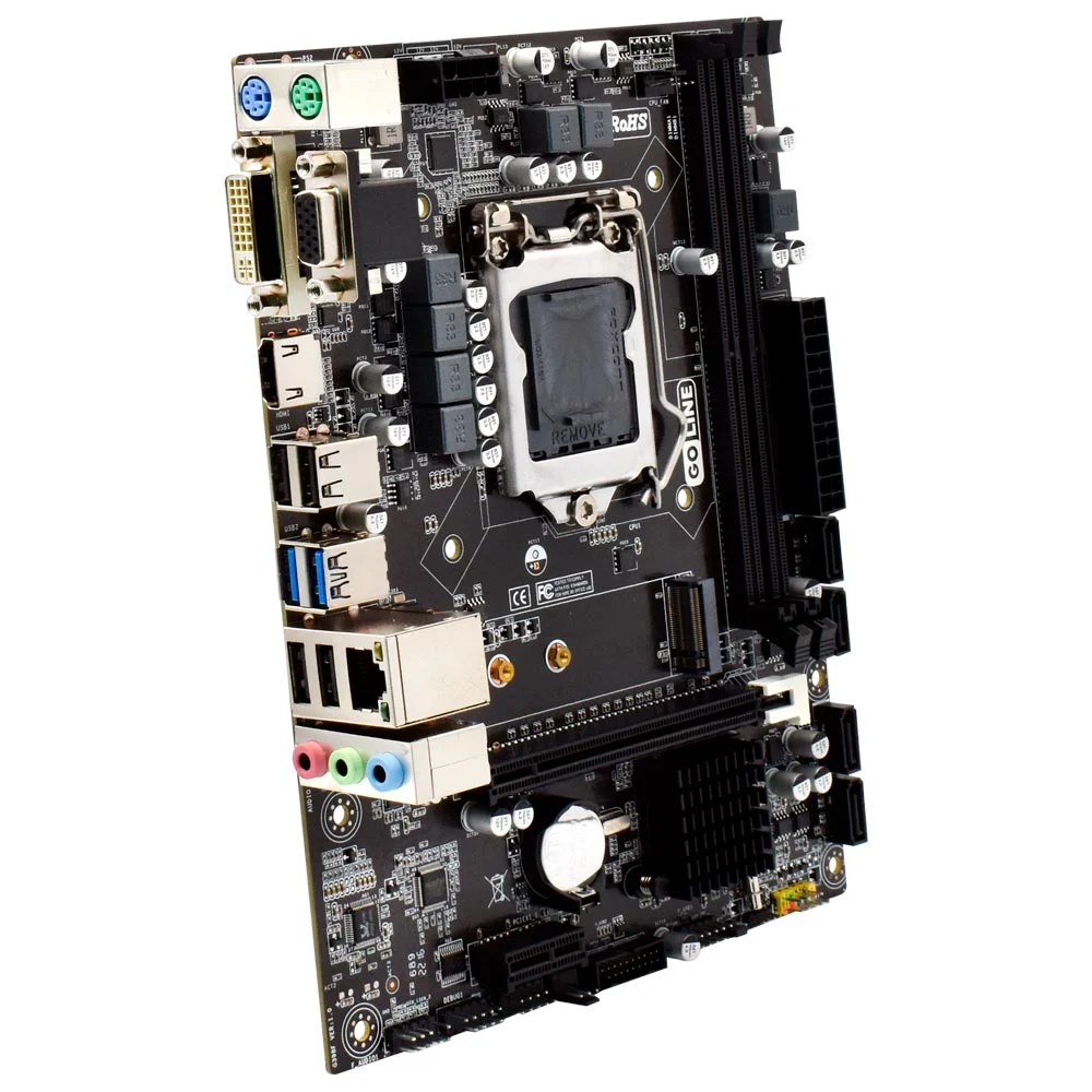 Imagem 3 de 3 do produto Placa Mãe Goline Gl-h310m-g Socket LGA  1151 / Vga / Ddr4