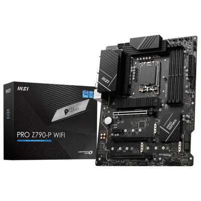 Placa Mãe Msi Pro Z790-p Wi-fi LGA 1700 Ddr5 Atx Bluetooth 5.2 4x M.2 6x Sata RGB Gamer