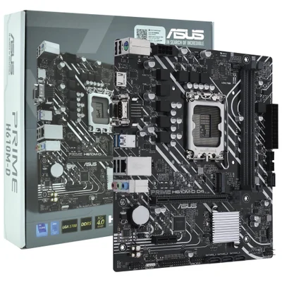 Placa Mãe Asus Prime H610m-d Socket LGA 1700 / Vga / Ddr5