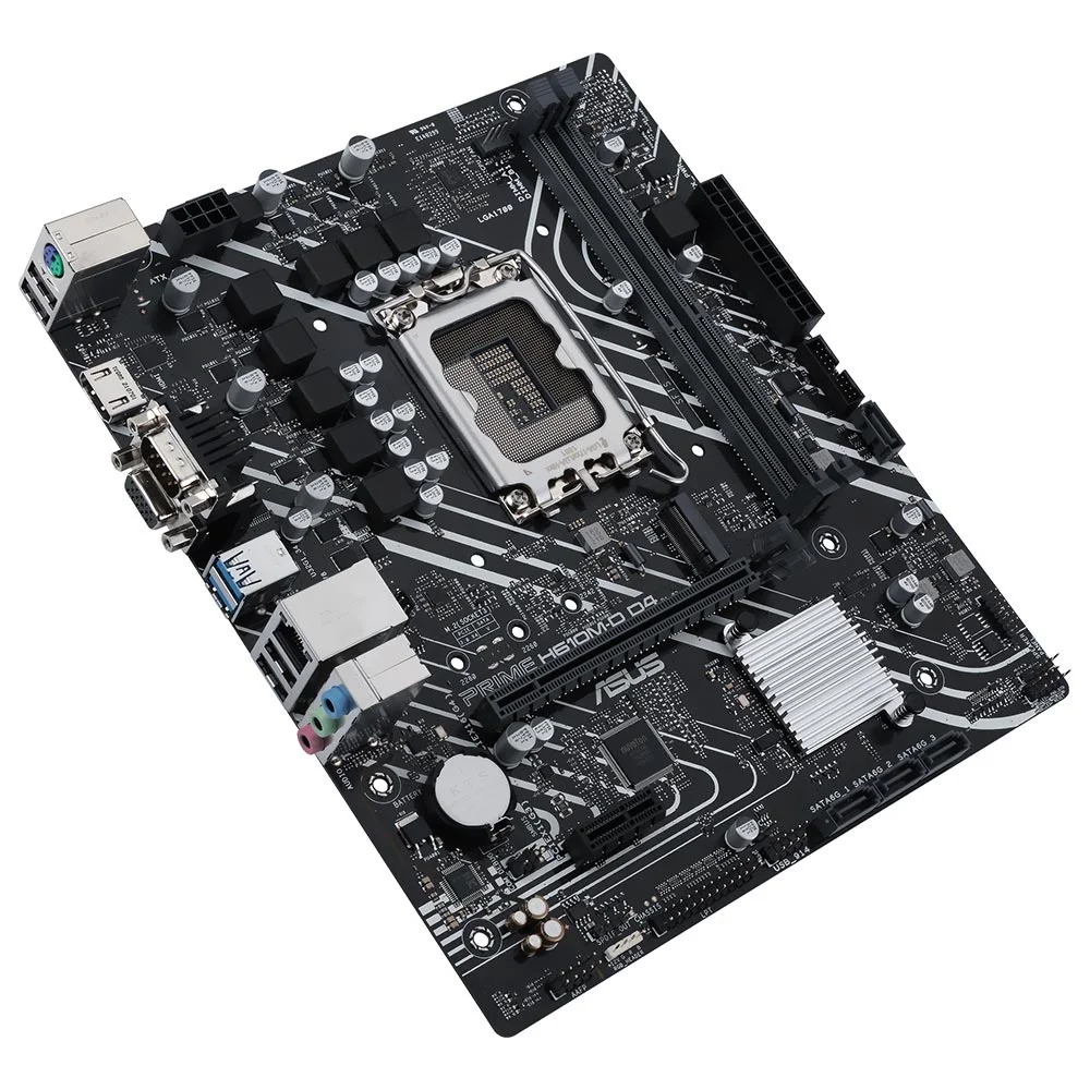 Imagem 2 de 3 do produto Placa Mãe Asus Prime H610m-d Socket LGA  1700 / Vga / Ddr5