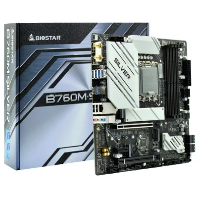 Placa Mãe Biostar B760m-silver Socket LGA 1700 / Ddr5
