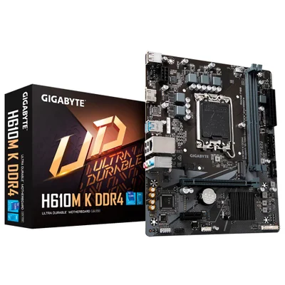 Placa Mãe Gigabyte H610m K Ddr4 Socket LGA 1700 / Ddr4