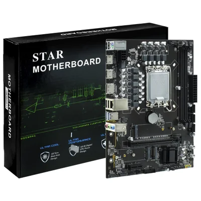 Placa Mãe Star H610 Socket LGA 1700 / Ddr4