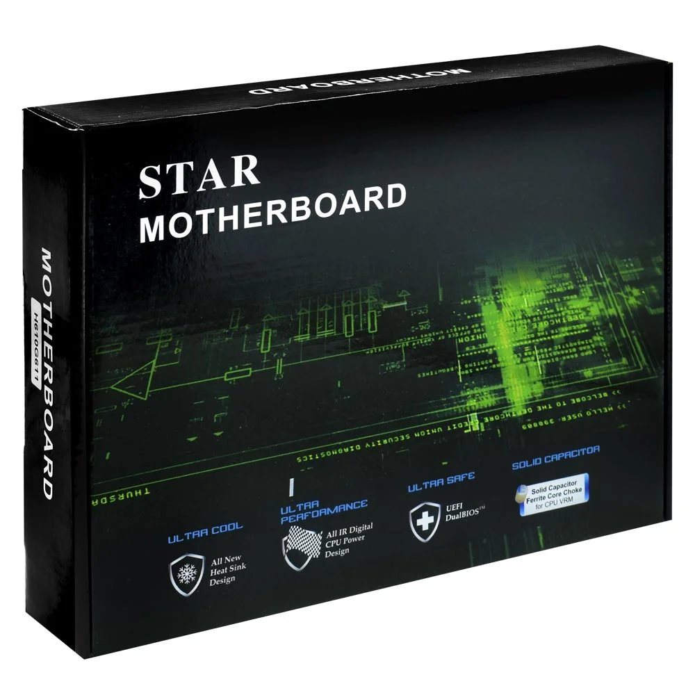 Imagem 2 de 3 do produto Placa Mãe Star H610 Socket LGA  1700 / Ddr4
