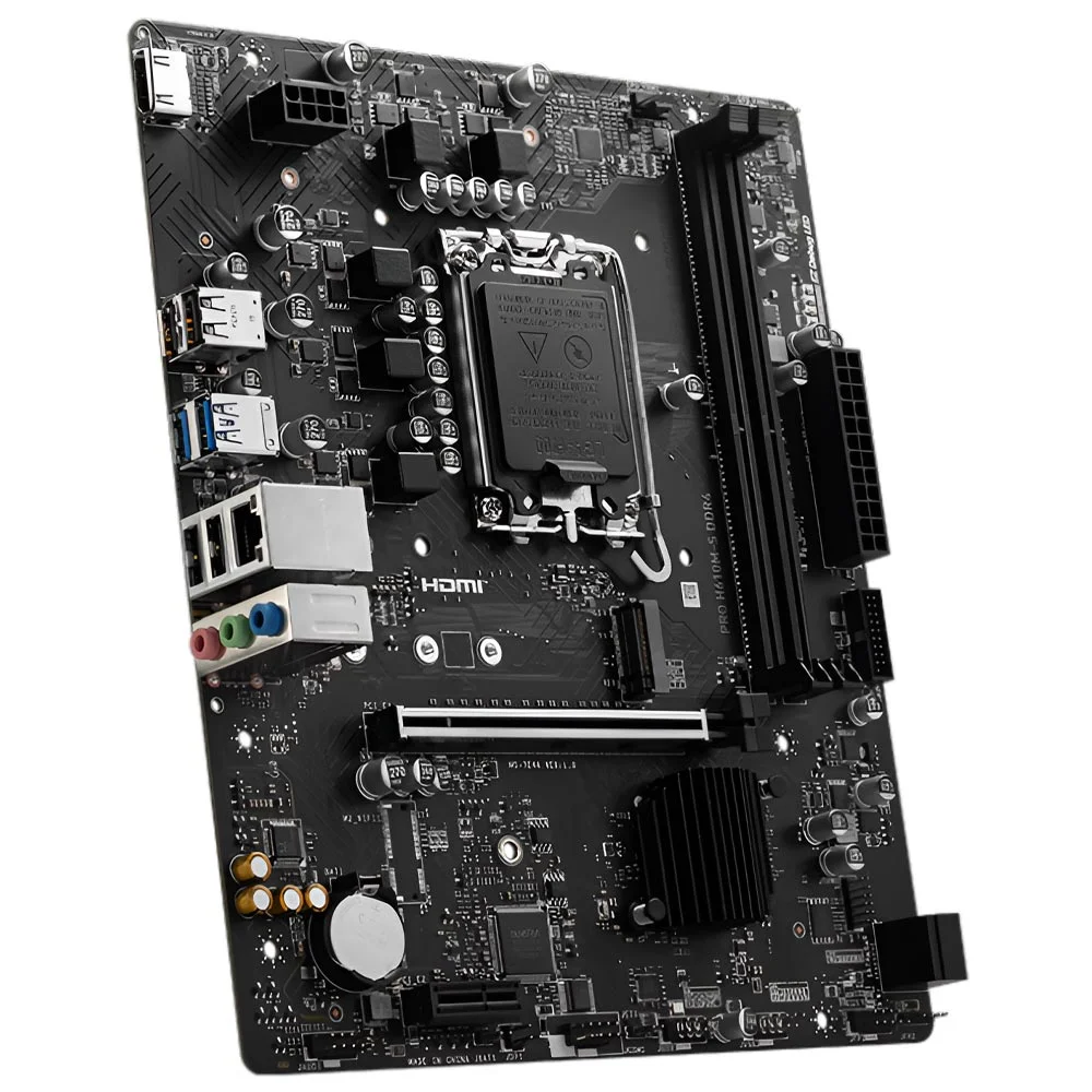 Imagem 2 de 3 do produto Placa Mãe Msi Pro H610m-s Ddr4 Socket LGA  1700 / Ddr4