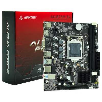 Placa Mãe Arktek Ak-b75m El Socket LGA  1155 / Vga / Ddr3