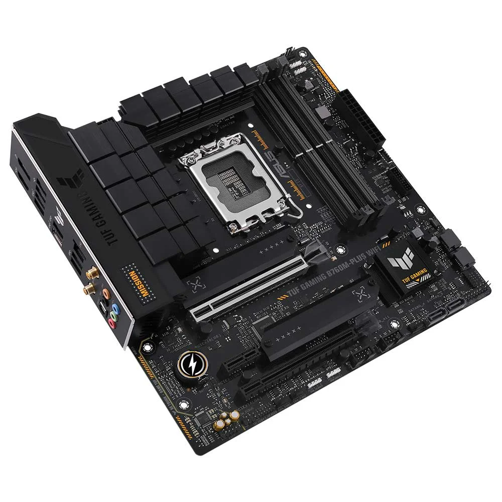 Imagem 2 de 3 do produto Placa Mãe Asus Tuf Gaming B760m-plus Wi-fi Ii Socket LGA  1700 / Ddr5