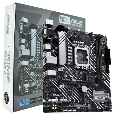Placa Mãe Asus Prime H610m-a Socket LGA 1700 / Vga / Ddr5