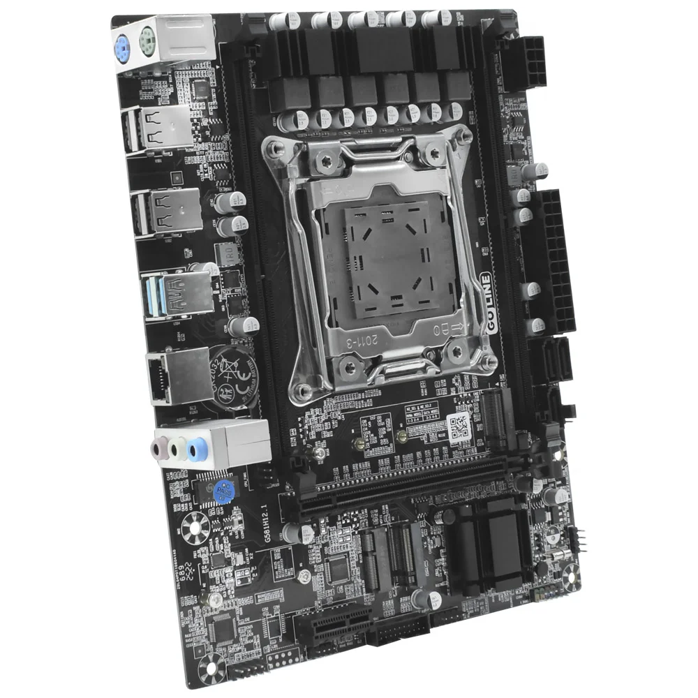 Imagem 3 de 3 do produto Placa Mãe Goline X99m-g Socket LGA  2011-3 Ddr4 Atx 8 Slots Memória Suporte Crossfire Usb 3.0 Sata Iii