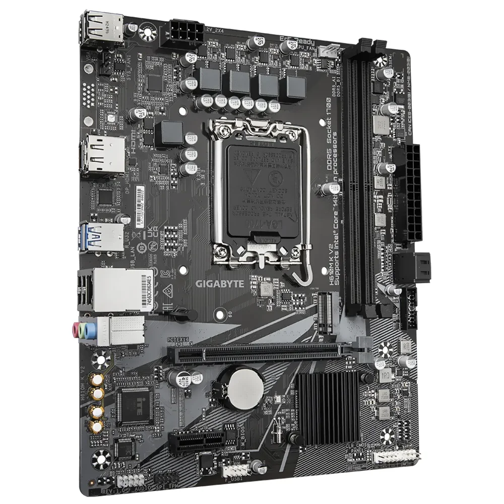 Imagem 3 de 3 do produto Placa Mãe Gigabyte H610m K V2 Socket LGA  1700 / Ddr5