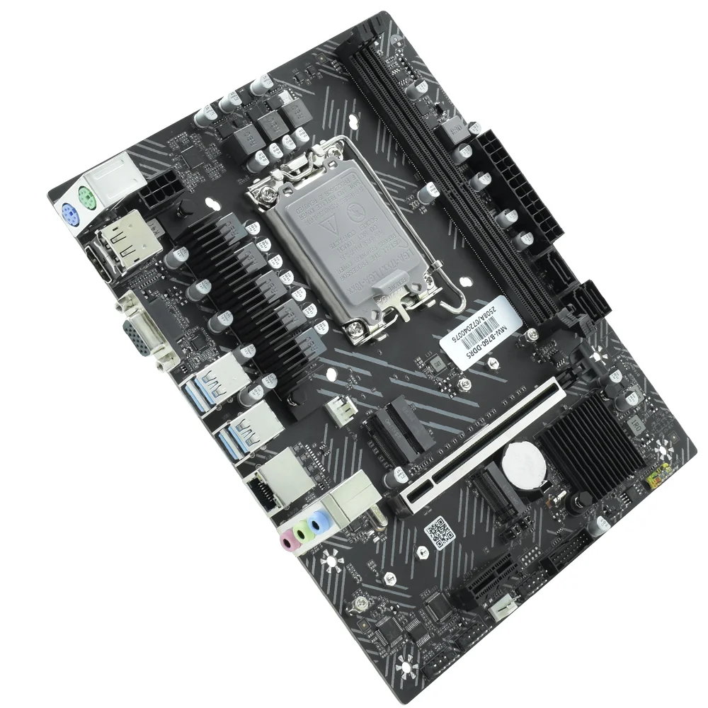 Imagem 2 de 3 do produto Placa Mãe Star B760 LGA  1700 Ddr5 Atx Chipset B760 4 Slots Memória 128GB Suporte PCie 5.0 Usb 3.2 Gen 2