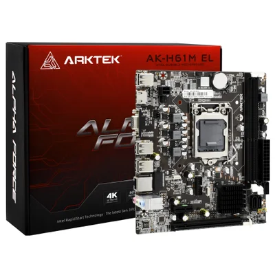 Placa Mãe Arktek Ak-h61m El Socket LGA  1155 / Vga / Ddr3
