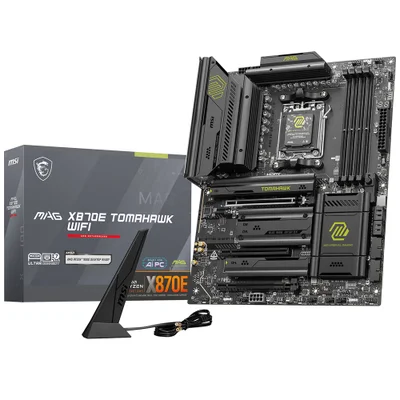 Placa Mãe Msi Mag X870e Tomahawk Max Wi-fi Socket Am5 Ddr5 Atx Bluetooth 5.2 4x M.2 RGB Gaming