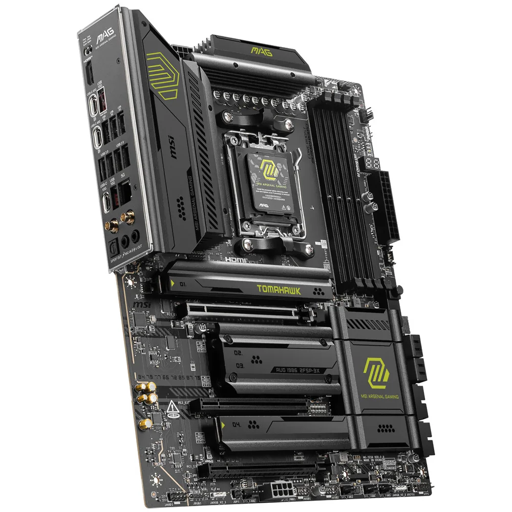 Imagem 2 de 3 do produto Placa Mãe Msi Mag X870e Tomahawk Max Wi-fi Socket Am5 Ddr5 Atx Bluetooth 5.2 4x M.2 RGB Gaming